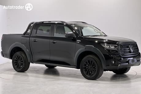 Black 2026 GWM Cannon Dual Cab Utility Vanta (4X4)