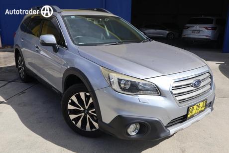 Silver 2015 Subaru Outback Wagon 2.5I Premium