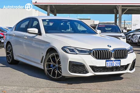 White 2023 BMW 530D Sedan M Sport Lci
