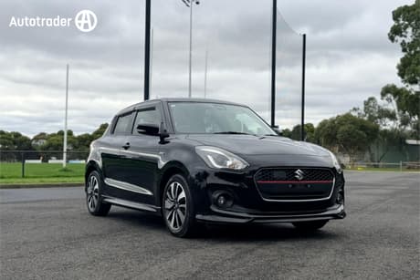Black 2020 Suzuki Swift Hatch HYBRID RS