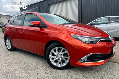 Red 2017 Toyota Corolla Hatchback Ascent Sport