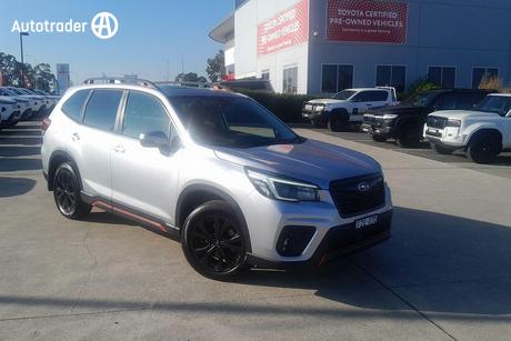 Silver 2021 Subaru Forester Wagon 2.5I Sport (Awd)