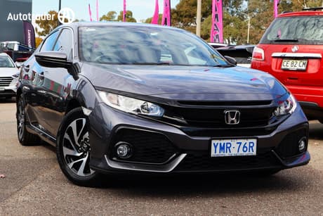 Grey 2017 Honda Civic Sedan Vti-S