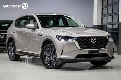 Beige 2025 Mazda CX-60 Wagon P50E Pure Phev