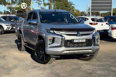 Silver 2022 Mitsubishi Triton Double Cab Pick Up Gls (4X4)