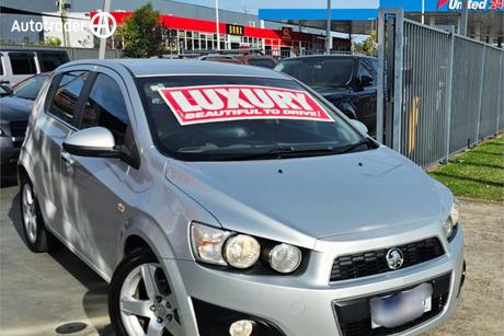 Silver 2012 Holden Barina Hatchback Cdx