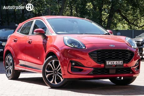 Red 2022 Ford Puma Hatchback St-Line