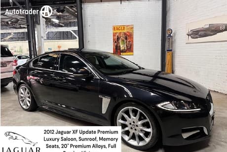 Black 2012 Jaguar XF Sedan 2.2D Premium Luxury