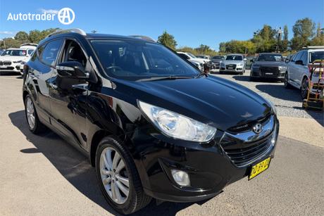 Black 2010 Hyundai IX35 Wagon Highlander (Awd)