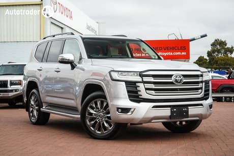 Silver 2024 Toyota Landcruiser Wagon Lc300 Sahara Zx (4X4)