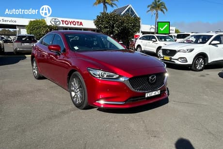 Red 2020 Mazda 6 Sedan Touring