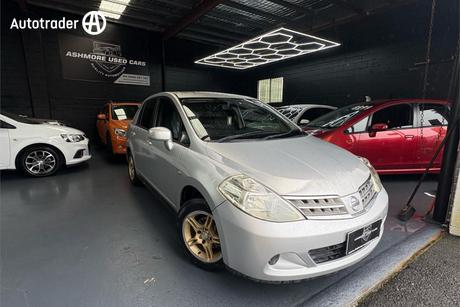 Silver 2010 Nissan Tiida Sedan St