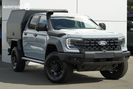 Grey 2025 Ford Ranger Dual Cab Chassis Super Duty (4X4)