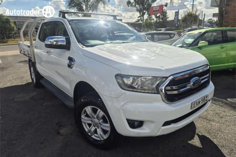 White 2018 Ford Ranger Double Cab Pick Up Xlt 2.0 Hi-Rider (4X2)