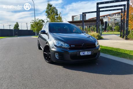 Grey 2011 Volkswagen Golf Hatchback Gti