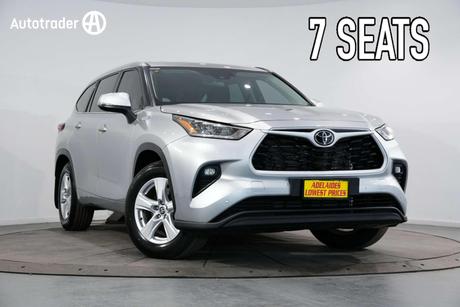 Silver 2022 Toyota Kluger Wagon Gx Awd