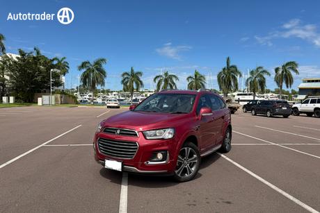 Red 2015 Holden Captiva Wagon 7 Ltz (4X4)