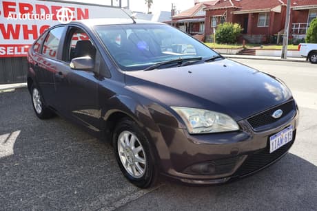 Purple 2008 Ford Focus Hatchback Lx