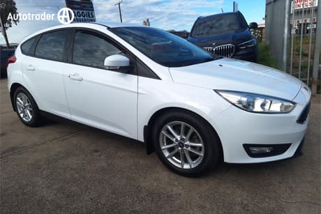White 2016 Ford Focus Hatchback Trend