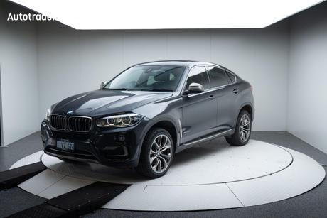 Grey 2014 BMW X6 Coupe Xdrive 30D