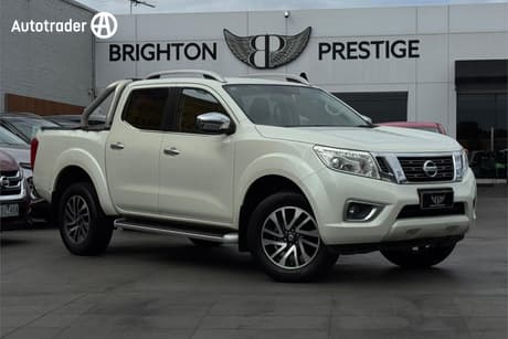 White 2018 Nissan Navara Dual Cab Pick-up St-X (4X2)