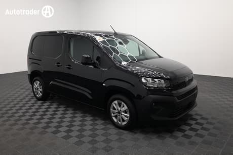 Black 2025 Peugeot Partner Van Premium Short