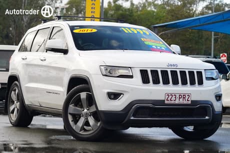 White 2014 Jeep Cherokee Wagon Limited (4X4)