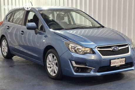 Blue 2015 Subaru Impreza Hatchback 2.0I (Awd)