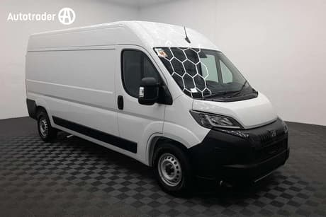 White 2026 Peugeot Boxer Van Pro Lwb