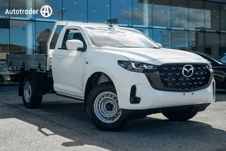 White 2026 Mazda BT-50 Cab Chassis Xs (4X2)