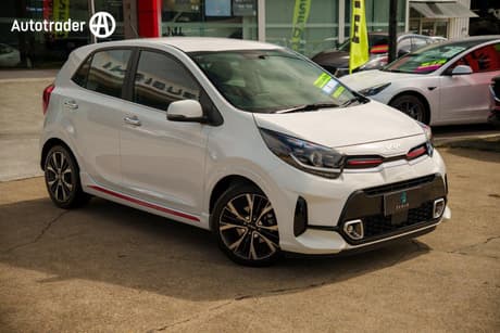 White 2022 Kia Picanto Hatchback Gt-Line (Pe)