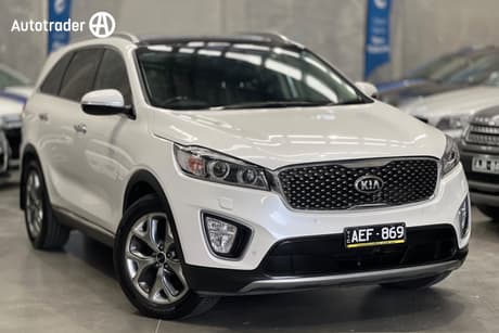 White 2015 Kia Sorento Wagon Platinum (4X4)