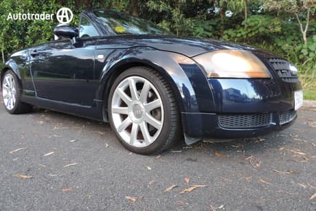 Blue 2004 Audi Cabriolet Convertible