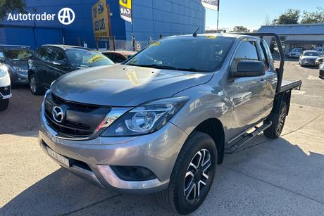 Silver 2016 Mazda BT-50 Cab Chassis Xt (4X2)
