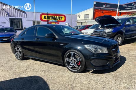 Black 2015 Mercedes-Benz CLA250 Coupe Sport 4Matic