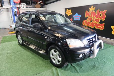 Black 2008 Kia Sorento Wagon Ex Global Circuit