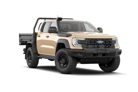 Beige 2025 Ford Ranger Super Cab Chassis Super Duty (4X4)