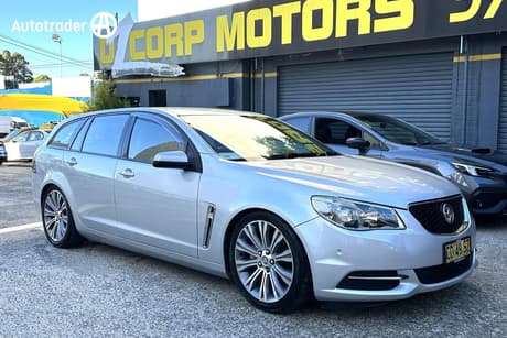 Silver 2015 Holden Commodore Sportswagon Evoke