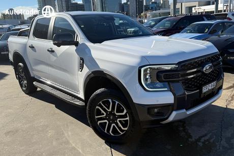 White 2024 Ford Ranger Double Cab Pick Up Sport 3.0 (4X4)