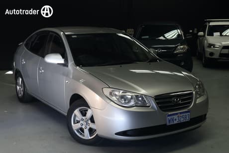 Silver 2007 Hyundai Elantra Sedan Sx