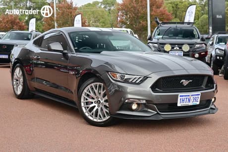 Grey 2016 Ford Mustang Coupe Fastback Gt 5.0 V8