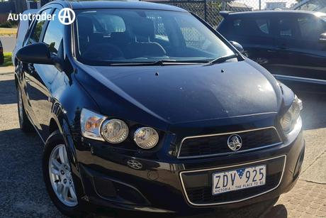 Black 2012 Holden Barina Hatchback Cd