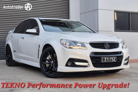 White 2014 Holden Commodore Sedan Ss-V Redline
