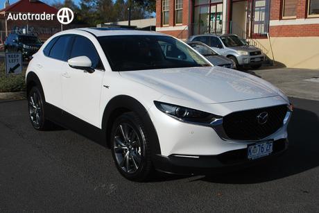 White 2022 Mazda CX-30 Wagon X20 Astina (Awd) M Hybrid