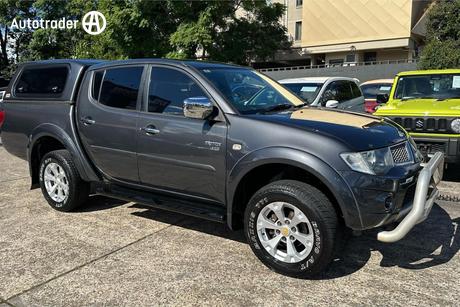 Grey 2012 Mitsubishi Triton Double Cab Utility Glx-R (4X4)