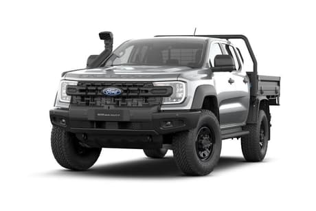 Silver 2026 Ford Ranger Dual Cab Chassis Super Duty (4X4)