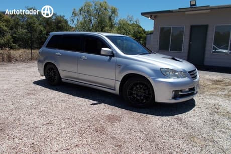Silver 2002 Mitsubishi Airtrek SUV
