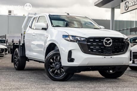 White 2025 Mazda BT-50 Freestyle Cab Chassis Xt (4X2)