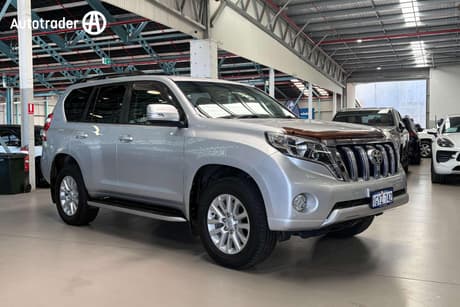 Silver 2015 Toyota Landcruiser Prado SUV KAKADU 4X4