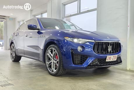 Blue 2020 Maserati Levante Wagon Gransport